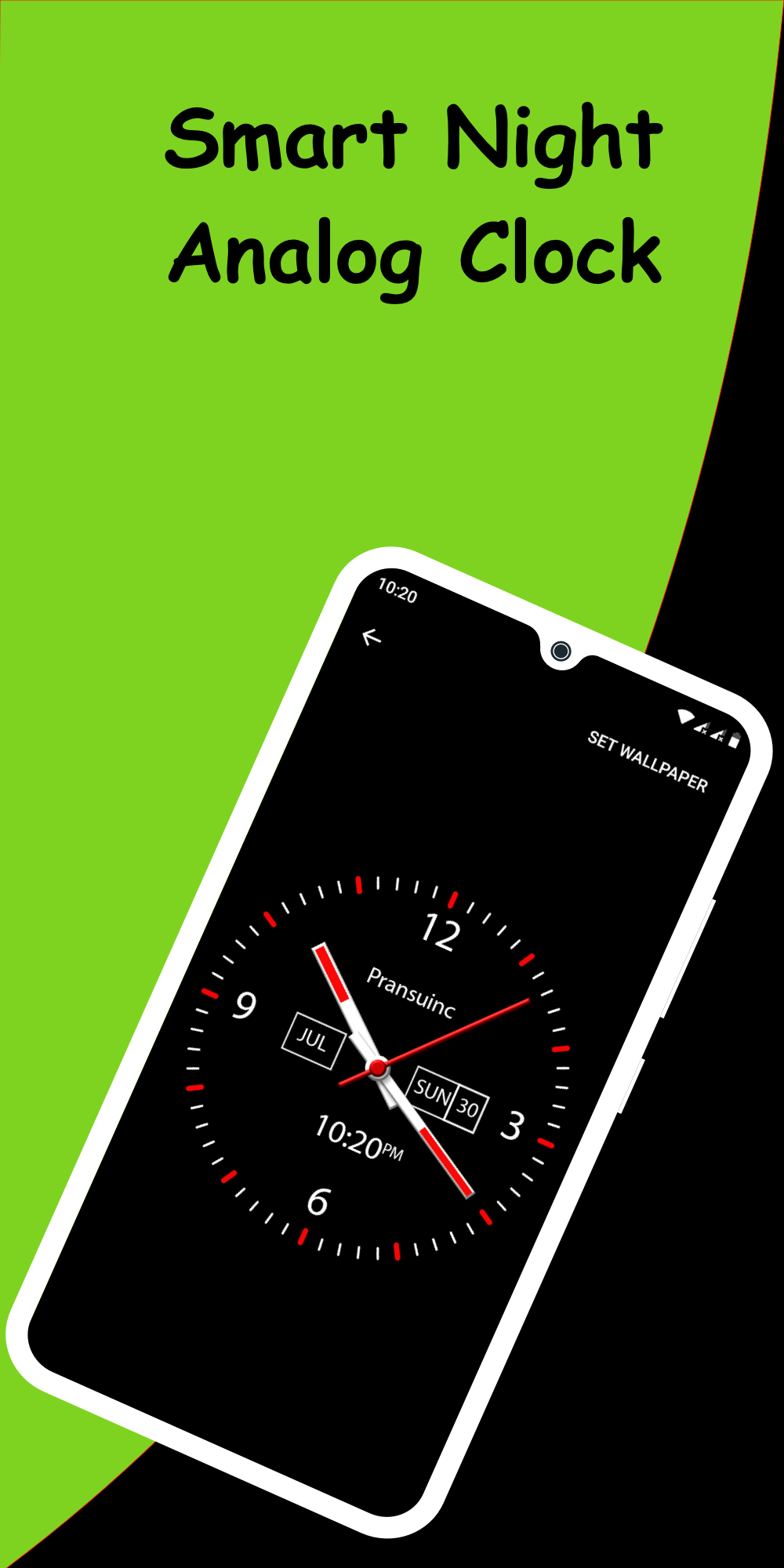Download do APK de Belo Relógio analógico papel de parede ao vivo para Android