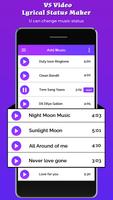 Video Lyrical Status Maker Ekran Görüntüsü 2