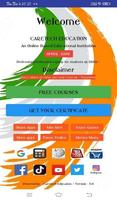 CARETECH EDUCATION - "Online Learning" poster