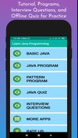 ApprendreLa programmation Java capture d'écran 1