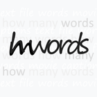 How Many Words icon