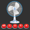 ”Electric Fan simulator fan wit