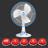 Electric Fan simulator fan wit icono
