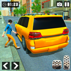 Prado Taxi Driving Games-Car D icône