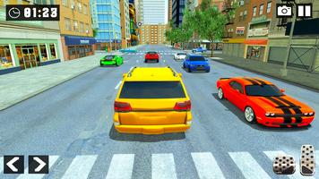 Prado Taxi Driving Games-Car D स्क्रीनशॉट 3