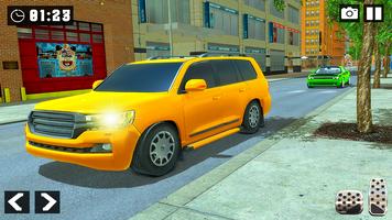 Prado Taxi Driving Games-Car D स्क्रीनशॉट 2