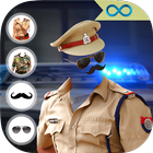 Police Suit Photo Frame Editor icon