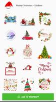 Poster WASticker Apps - Merry Christmas and Happy Holiday