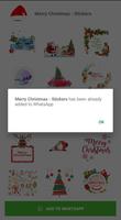 WASticker Apps - Merry Christmas and Happy Holiday screenshot 2