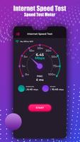 Internet Speed Test - Speed Test Meter الملصق
