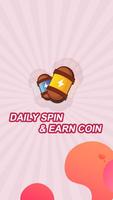 Daily Free Spin Coin Guide - Extra Spin & Coins Affiche