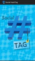 Social Hashtag Affiche