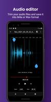 Smart voice recorder - editor تصوير الشاشة 1