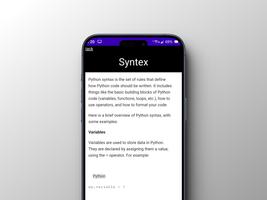 CodeSnack: Learn Python Screenshot 1