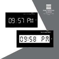 Pari Digital Clock تصوير الشاشة 1