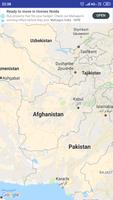 Afghanistan Map 포스터
