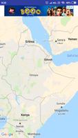 Ethiopia Map Plakat