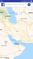 Iran Map Affiche