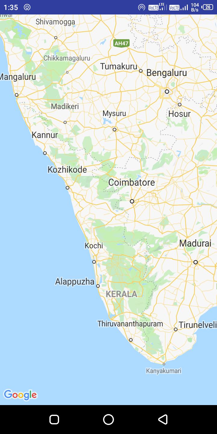 Kerala Map For Android Apk Download