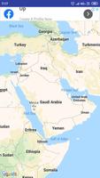 Saudi Arabia Map poster