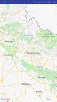 Uttarakhand Map capture d'écran 1