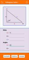 Pythagorean Theorem calculator Screenshot 1