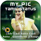 آیکون‌ MyPic Tamil Lyrical Status Maker With Song