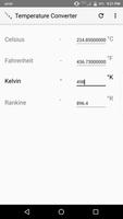 Temperature Converter capture d'écran 2