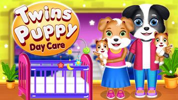 Twins Puppy Day Care plakat