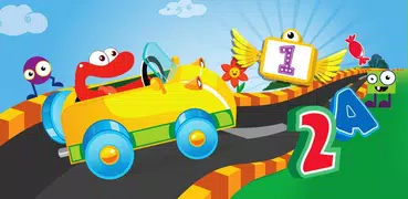 Alphabet car game for kids