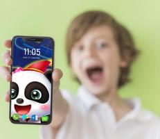 Little Panda Lock Screen poster