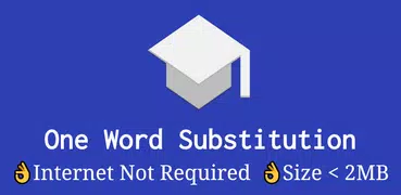 One Word Substitution