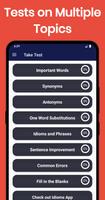 English Vocabulary Test 포스터