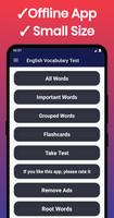 English Vocabulary Test capture d'écran 2