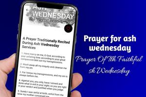 Prayer for Ash Wednesday capture d'écran 1
