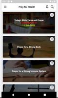Pray for Health poster