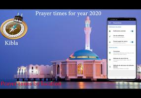 Horaires de prière 1441 et ramadan 2020 capture d'écran 3