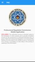 PRC Online Verification System Cartaz