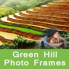 Green Hill Picture Photo Frames Pic Collage ไอคอน