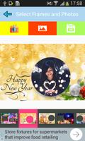 Happy New Year Wishes Greetings Maker Photo Frames screenshot 1