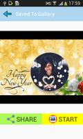 Happy New Year Wishes Greetings Maker Photo Frames screenshot 2