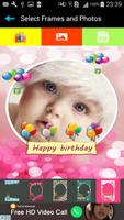 Happy Birthday Photo Frames To Wish Specially poster