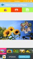 Sunflower Wallpaper Photo Frames imagem de tela 1