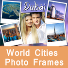 Latest World Cities Photo Frames Picture Collage आइकन