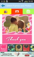 Thank You Photo Frames Make Thanks Card capture d'écran 1