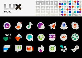 LuX Icon Pack Pro Plakat