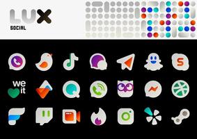 LuX Icon Pack Pro-poster