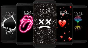 برنامه‌نما Black Wallpaper عکس از صفحه