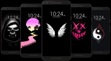 پوستر Black Wallpaper