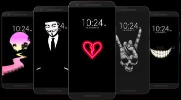 برنامه‌نما Black Wallpaper عکس از صفحه